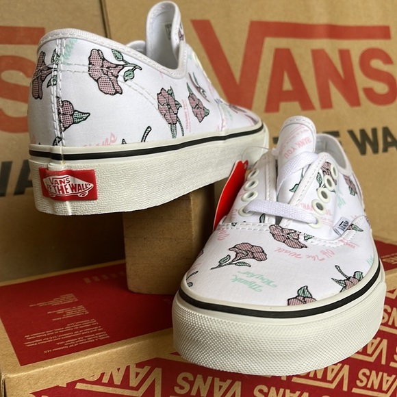 Vans Authentic (Thank You Floral) True White/Trwht sneakers Men’s - Picture 10 of 16
